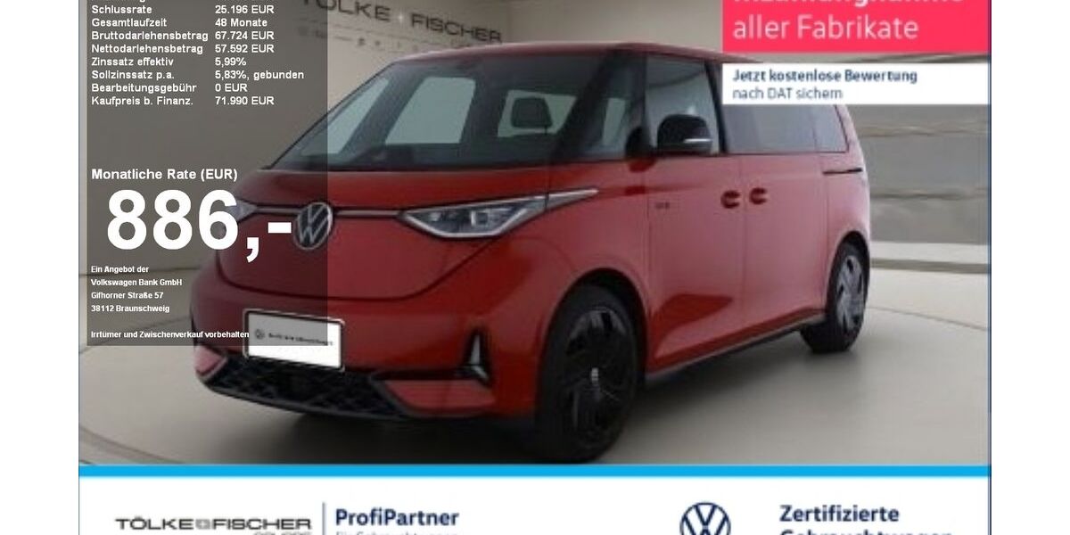 VW ID. Buzz 9.654 km 71.479 &euro; Krefeld 47805