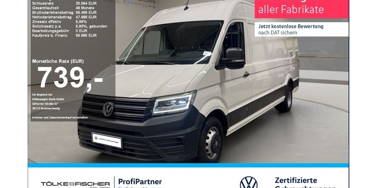 VW Crafter 38.420 km 55.999 &euro; Krefeld 47805
