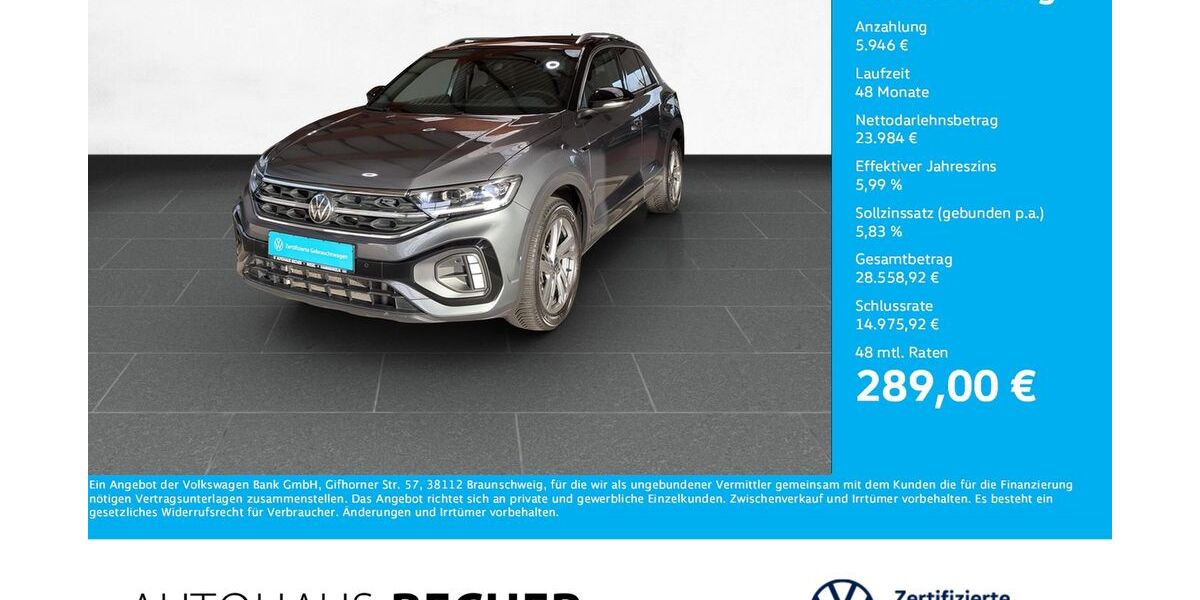 VW T-Roc 50.165 km 29.930 &euro; Wesel 46485