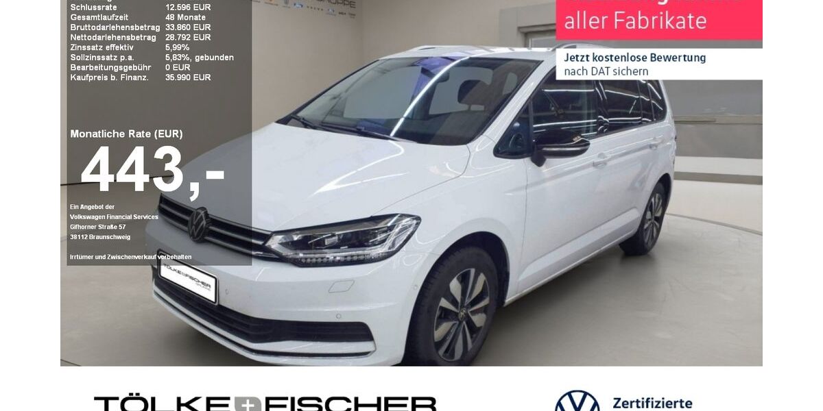 VW Touran 15.145 km 35.989 &euro; Krefeld 47805