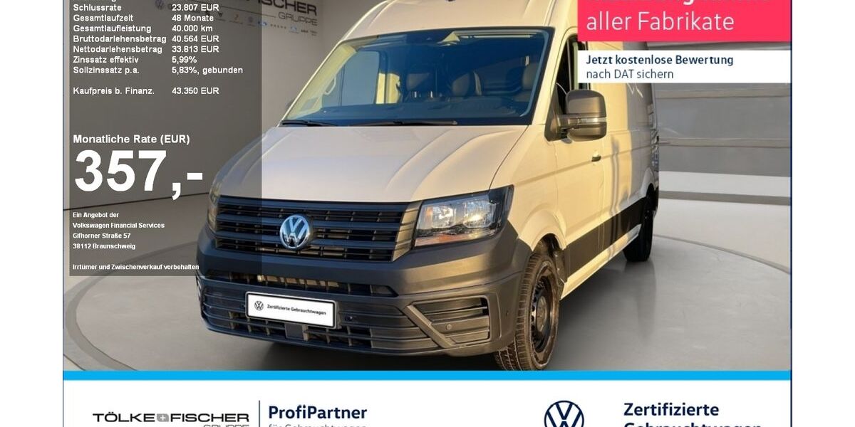 VW Crafter 19.426 km 38.554 &euro; Krefeld 47805