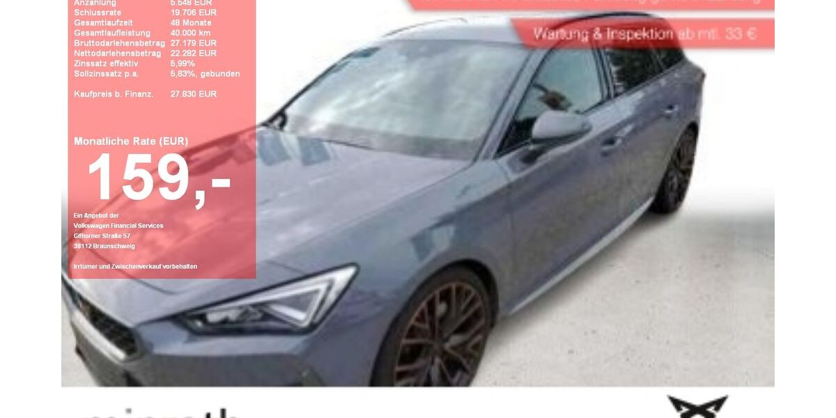 Cupra Leon 61.917 km 26.000 &euro; Moers-Hülsdonk 47441