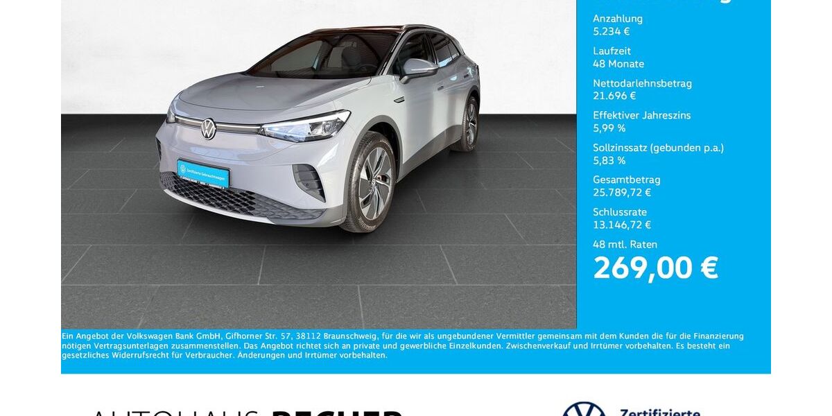 VW ID.4 58.761 km 26.930 &euro; Wesel 46485