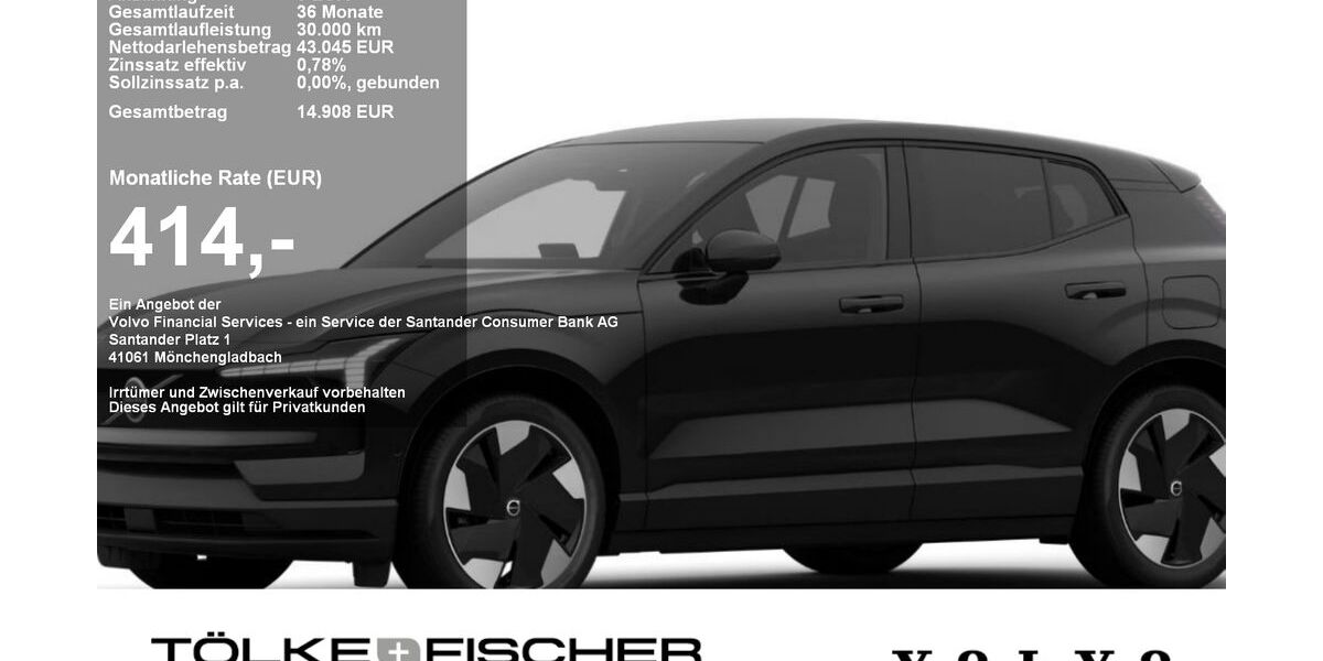 Volvo EX30 3.000 km 42.790 &euro; Krefeld 47805
