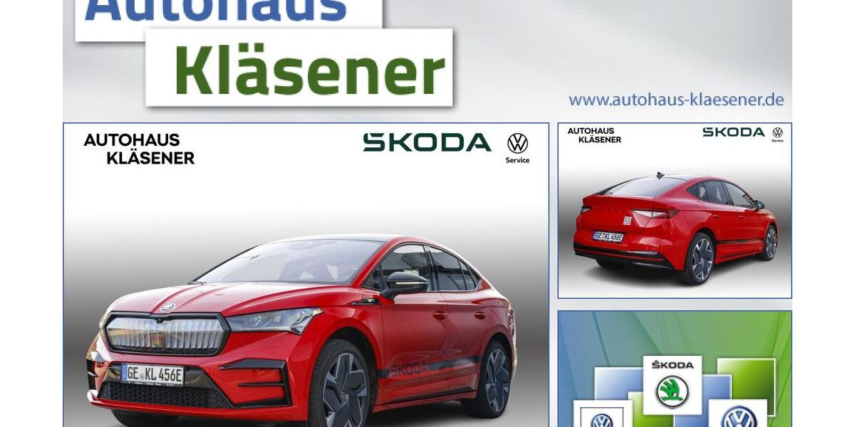 Skoda Enyaq 9.186 km 52.470 &euro; Gelsenkirchen 45892