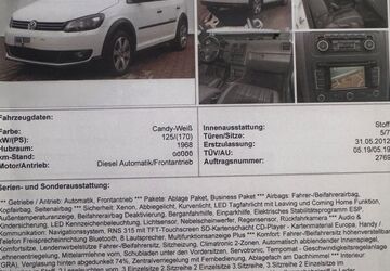 VW Touran 182.500 km 16.499 &euro; Duisburg 47119