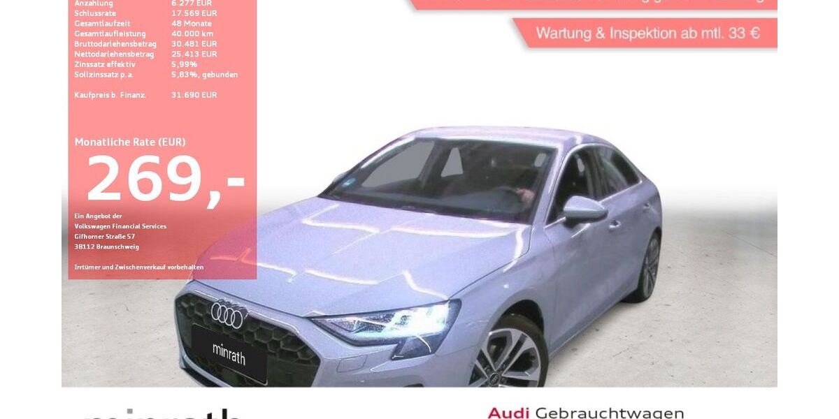 Audi A3 6.448 km 29.420 &euro; Moers-Hülsdonk 47441