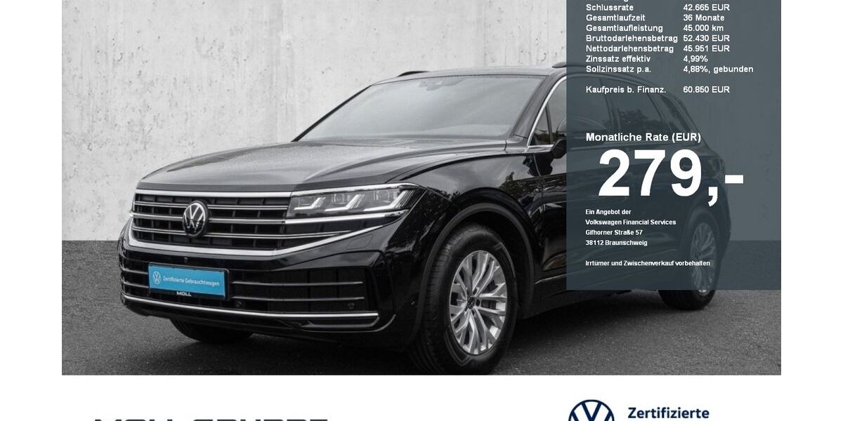 VW Touareg 9.890 km 59.980 &euro; Düsseldorf 40474