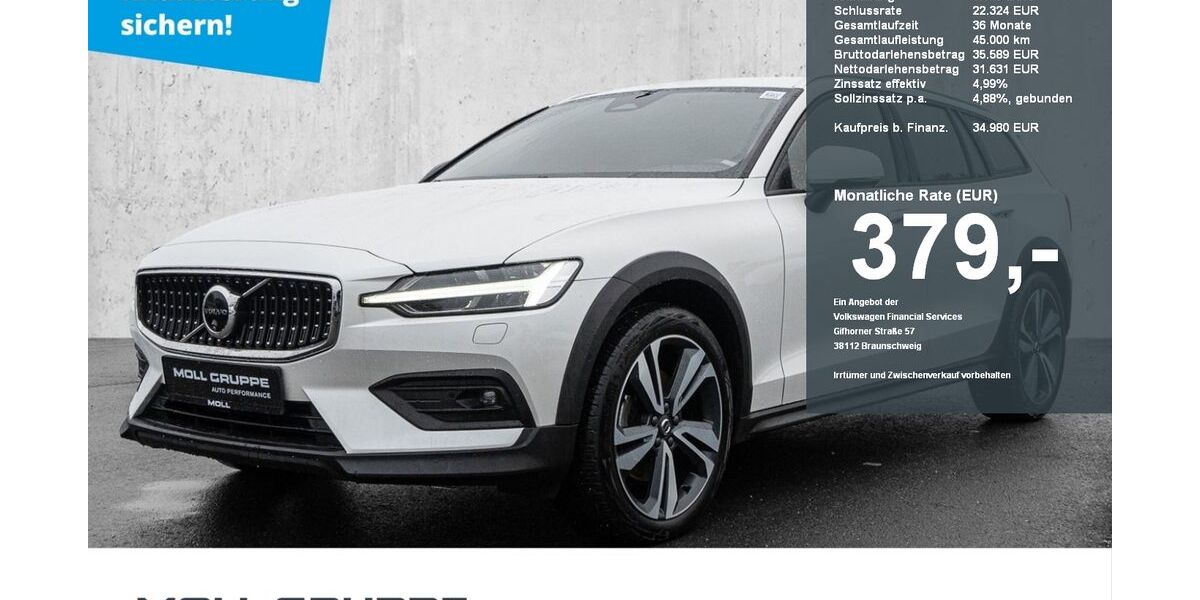 Volvo V60 Cross Country 40.344 km 33.980 &euro; Düsseldorf 40474