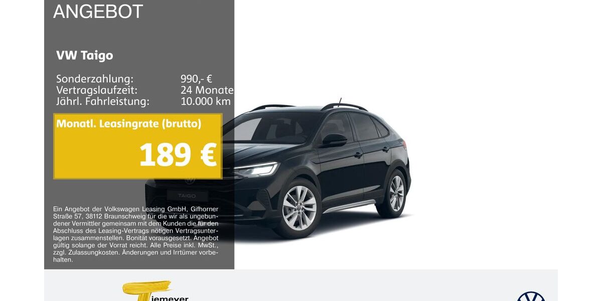 VW Taigo 24.475 km 22.980 &euro; Dorsten 46282